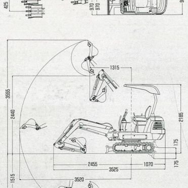Мини-экскаватор Kubota K-013, 2011