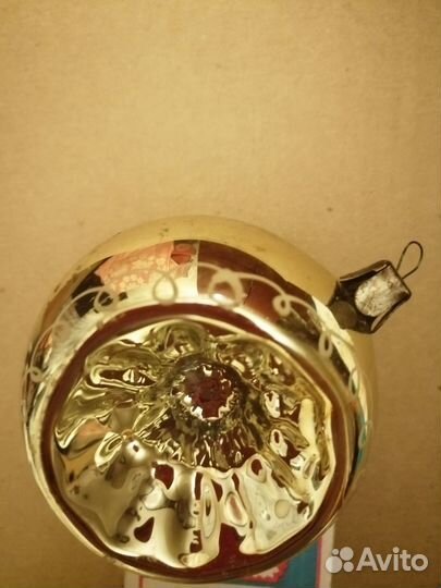 Советские елочные игрушки СССР Фонарики 2 шт