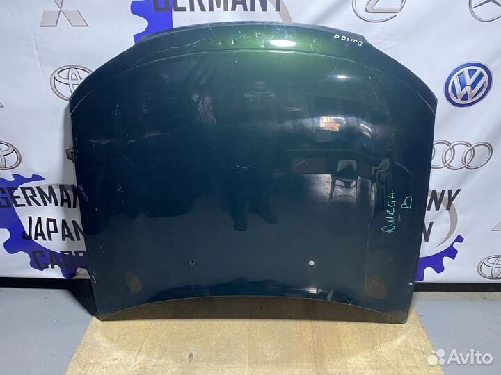 Зеленый Капот Opel Omega B