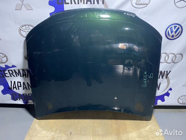 Зеленый Капот Opel Omega B