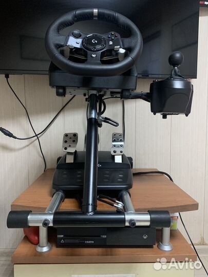 Руль logitech driving force g920