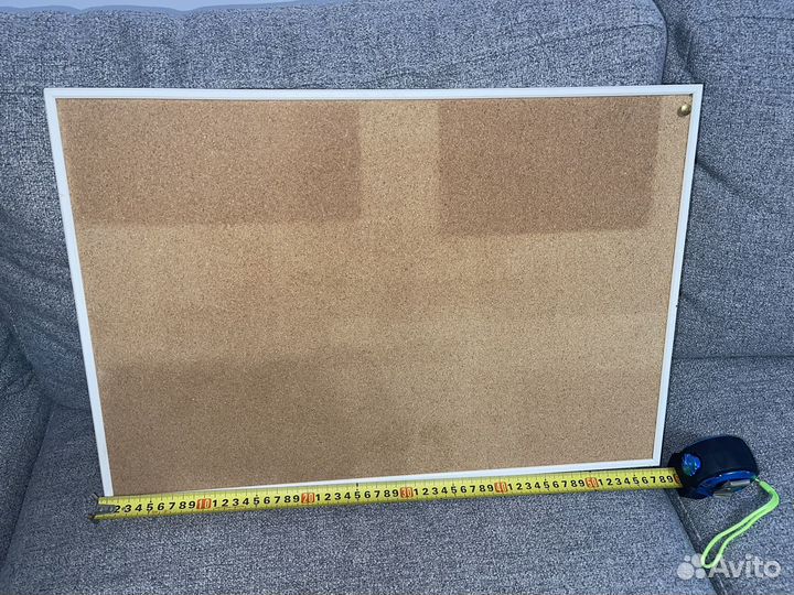 Пробковая доска для заметок 580*390 мм
