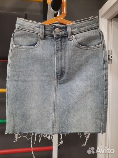 Юбка джинсовая pull&bear