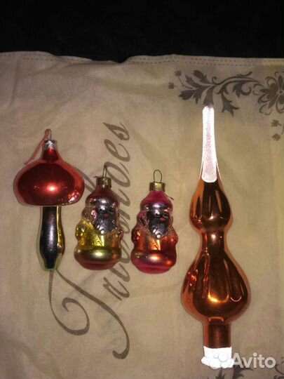 Елочные игрушки СССР