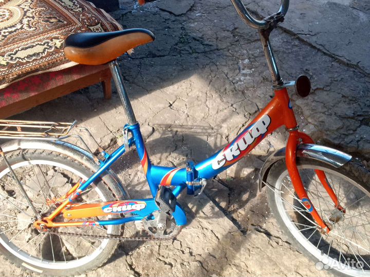 Велосипед скиф