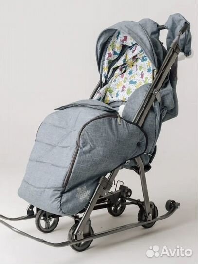 Санки коляска Galaxy kids
