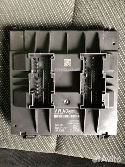 Блок комфорта фольцваген поло