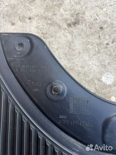 Брызгавиков на Mercedes G 2021