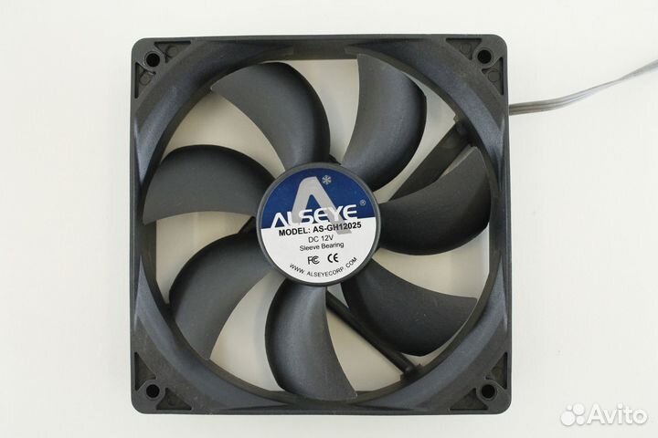 Вентилятор Alseye 120/25 Black Fan (120mm, 3pin)