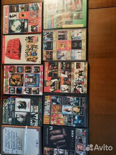 DVD диски с фильмами и музыкой