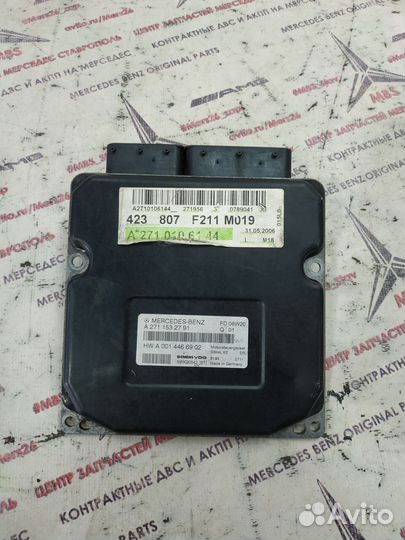 Блок двигателя m271 компрессор w211 Mercedes