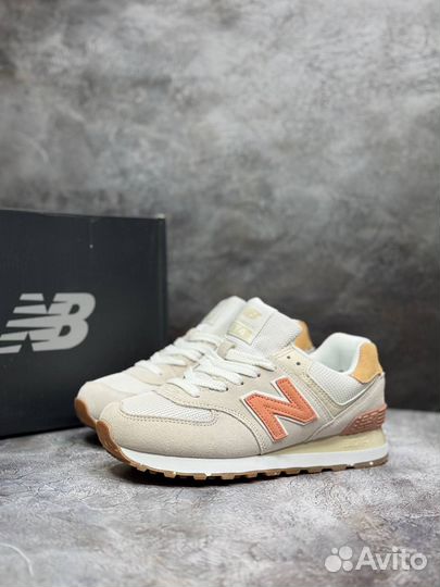 New Balance 574 Кроссовки Женский Осень и весна