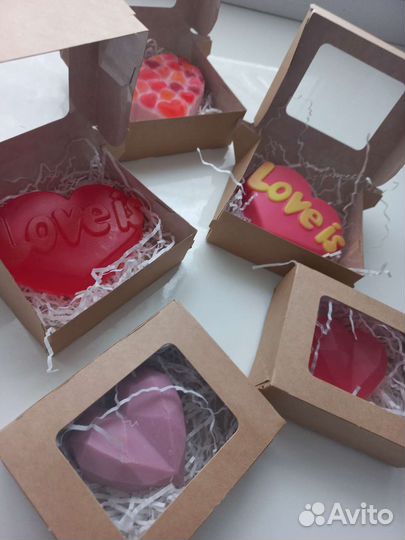 Мыло ручной работы + красивая упаковка