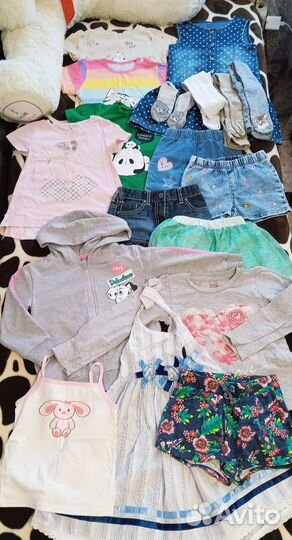 Вещи пакетом на девочку 3-5 лет