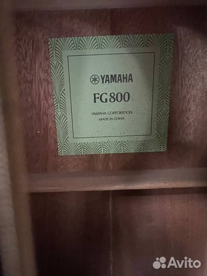Гитара Yamaha FG 800