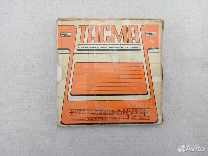 Магнитная лента Тасма тип А4411-6Б 325 метров