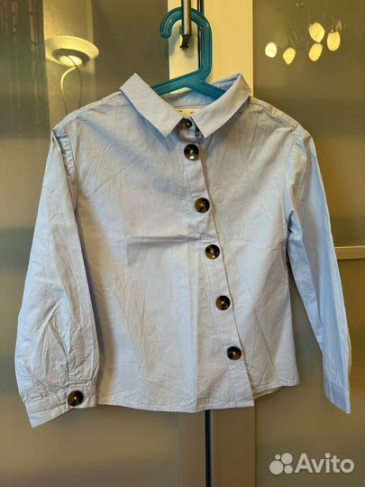 Школьная рубашка zara 122