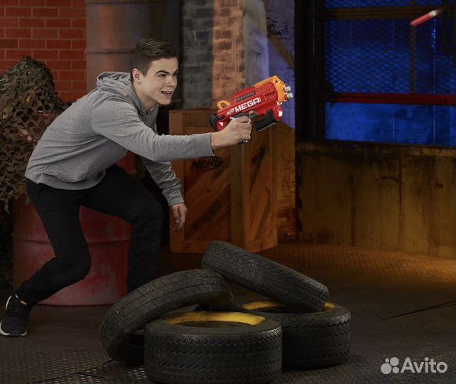 Бластер nerf мега бульдог