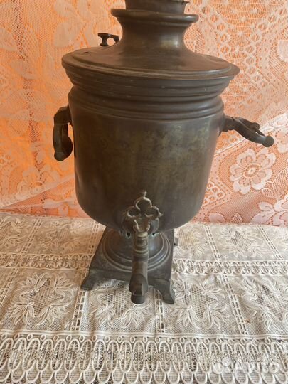 Самовар угольный старинный