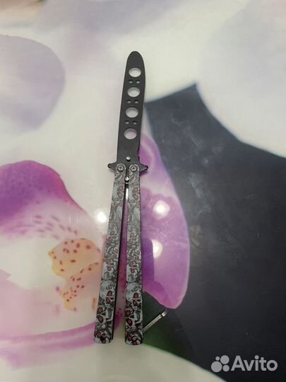 Ножик бабочка детский