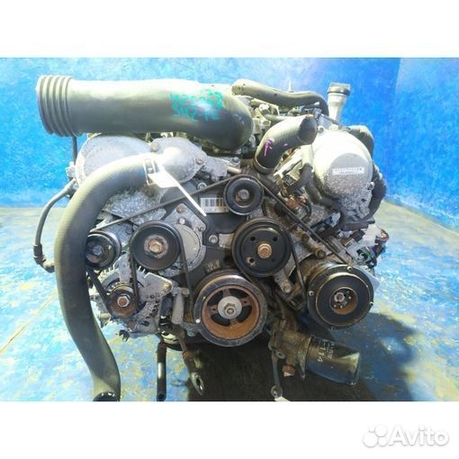 Двигатель двс с навесным toyota crown majesta UZS2