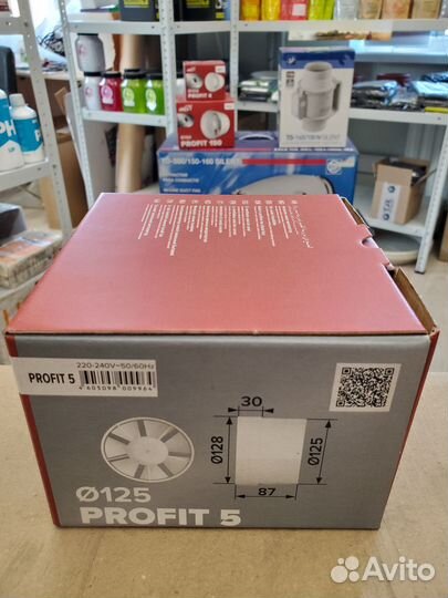 Вентилятор канальный Эра Profit 125