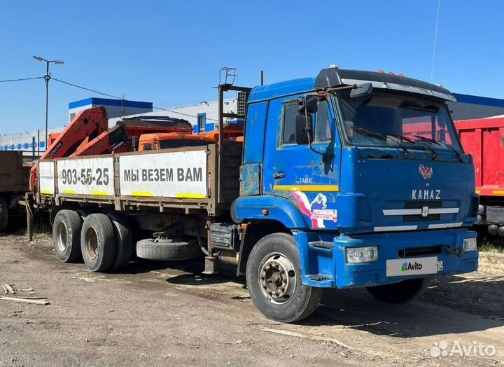 КамАЗ 65117 с КМУ, 2012