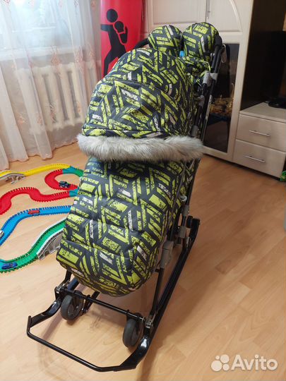 Санки коляска ника
