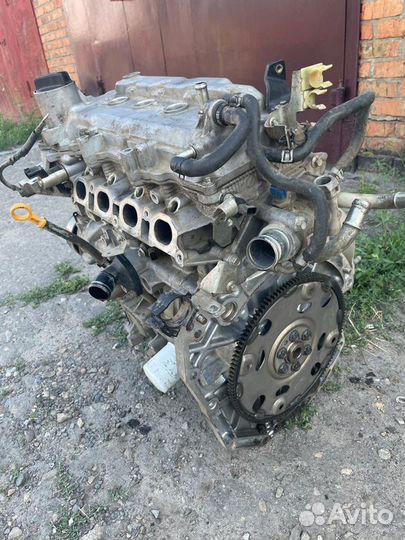 Двигатель на nissan tiida c11 hr16