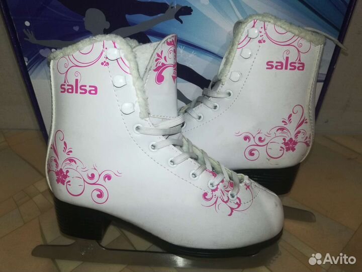 Детские ледовые коньки salsa