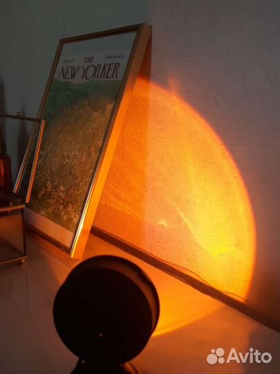 Лампа светильник для фото закат