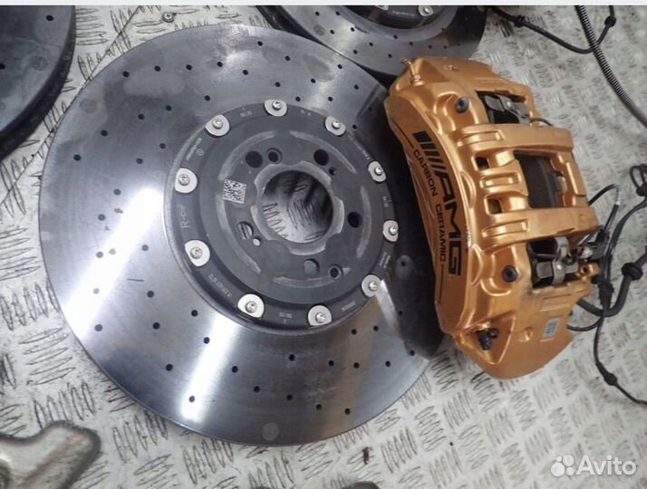 Тормозная сестема керамик,карбон. Mercedes W213 63