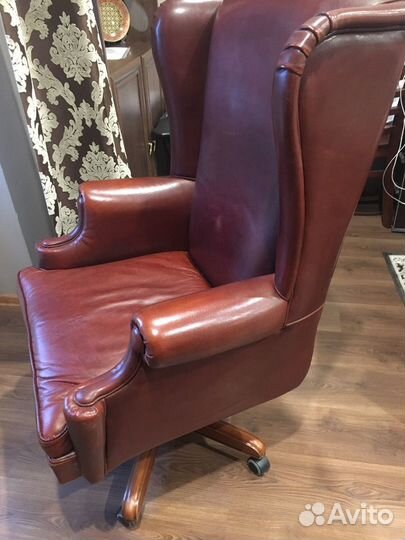 Кресло для руководителя кожа, италия