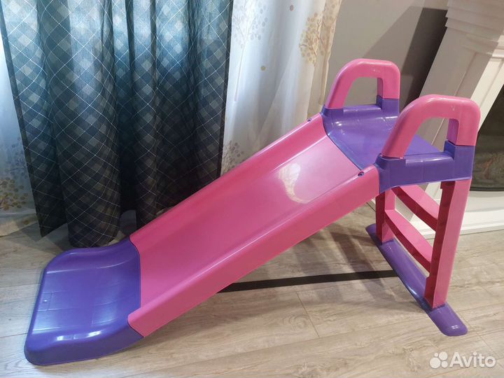 Детская горка пластиковая бу