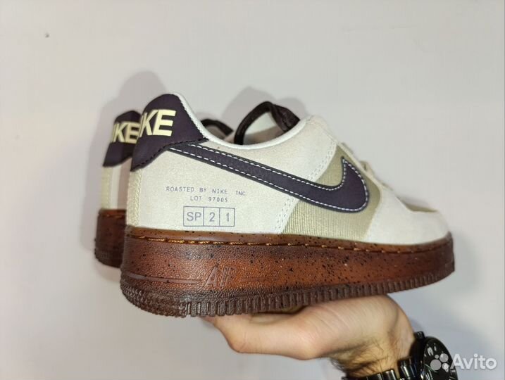 Кроссовки Nike Air Force 1 Low Coffee