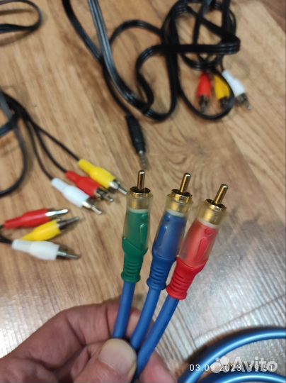 Кабели переходники тюльпаны