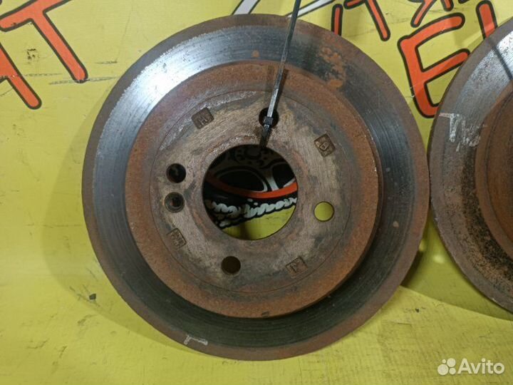 Диск тормозной задний Hyundai Solaris седан 1.6