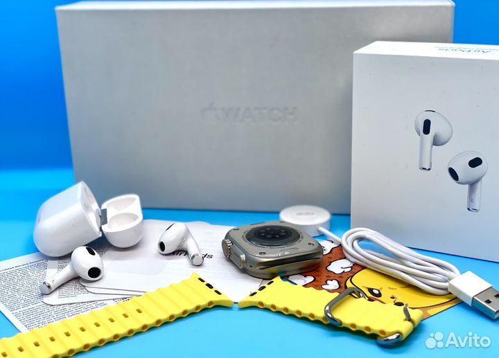 AirPods 3 + Apple Watch Ultra