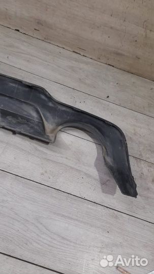 Губа заднего бампера Mercedes C Class W 204 Amg С