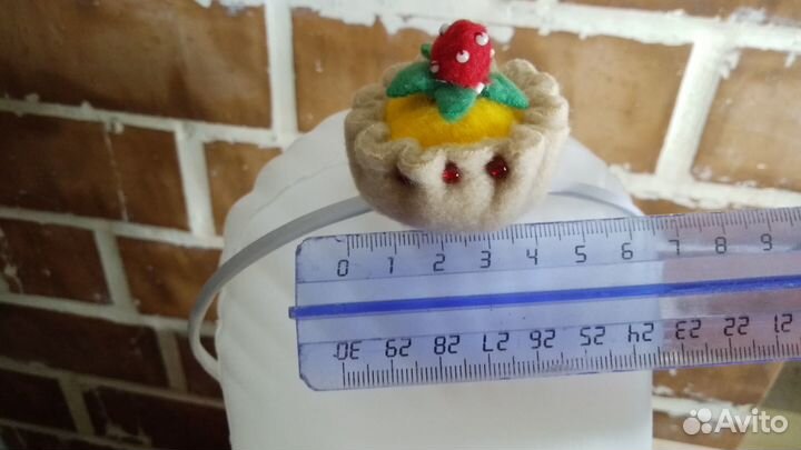 Ободок тортик, пирожное к карнавальному костюму