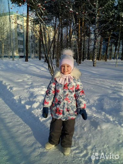 Костюм зимний для девочки lenne 104 и 110