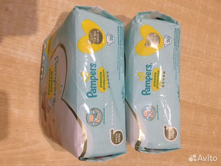Подгузники pampers 0