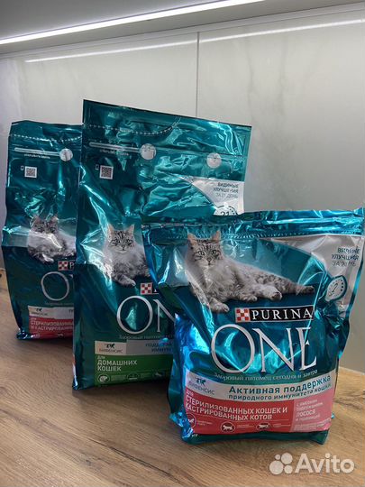 Корм для кошек purina one