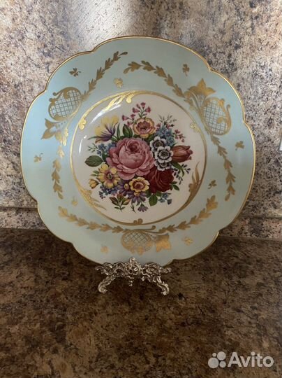 Антикварная Блюдо limoges