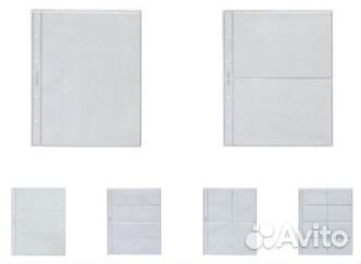 Листы для монет/марок/купюр, капсулы, холдеры