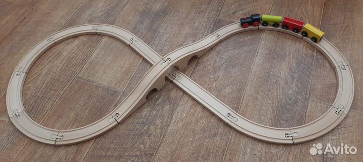 Деревянная железная дорога IKEA