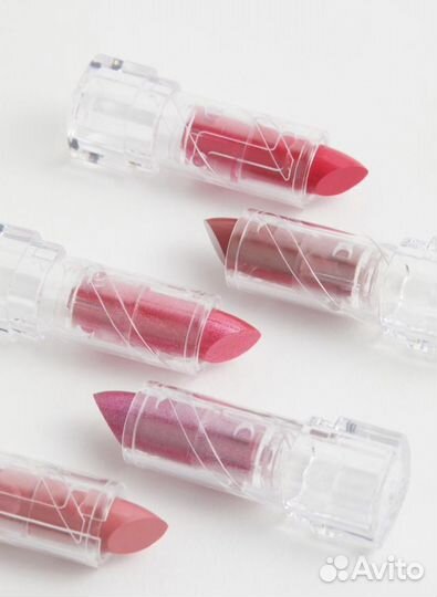 Набор кистей и мини помад hm новые