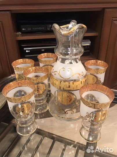 Графин и стаканы Bogemia