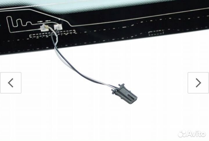 Стекло заднее audi q7