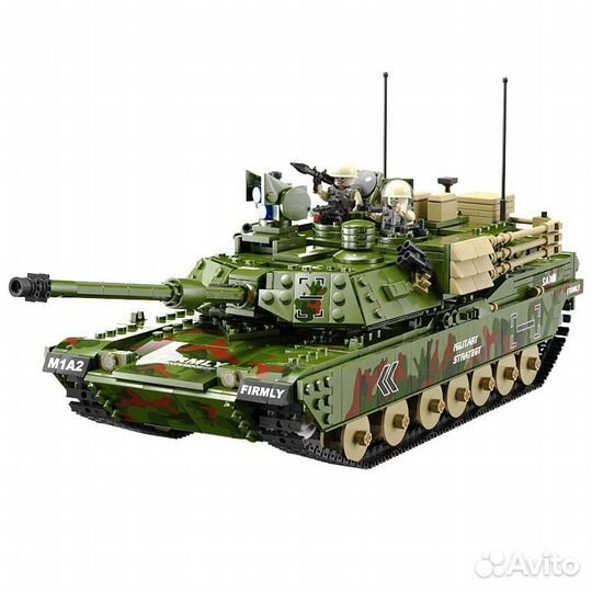 Конструктор T3016 Танк M1A2 1968 дет